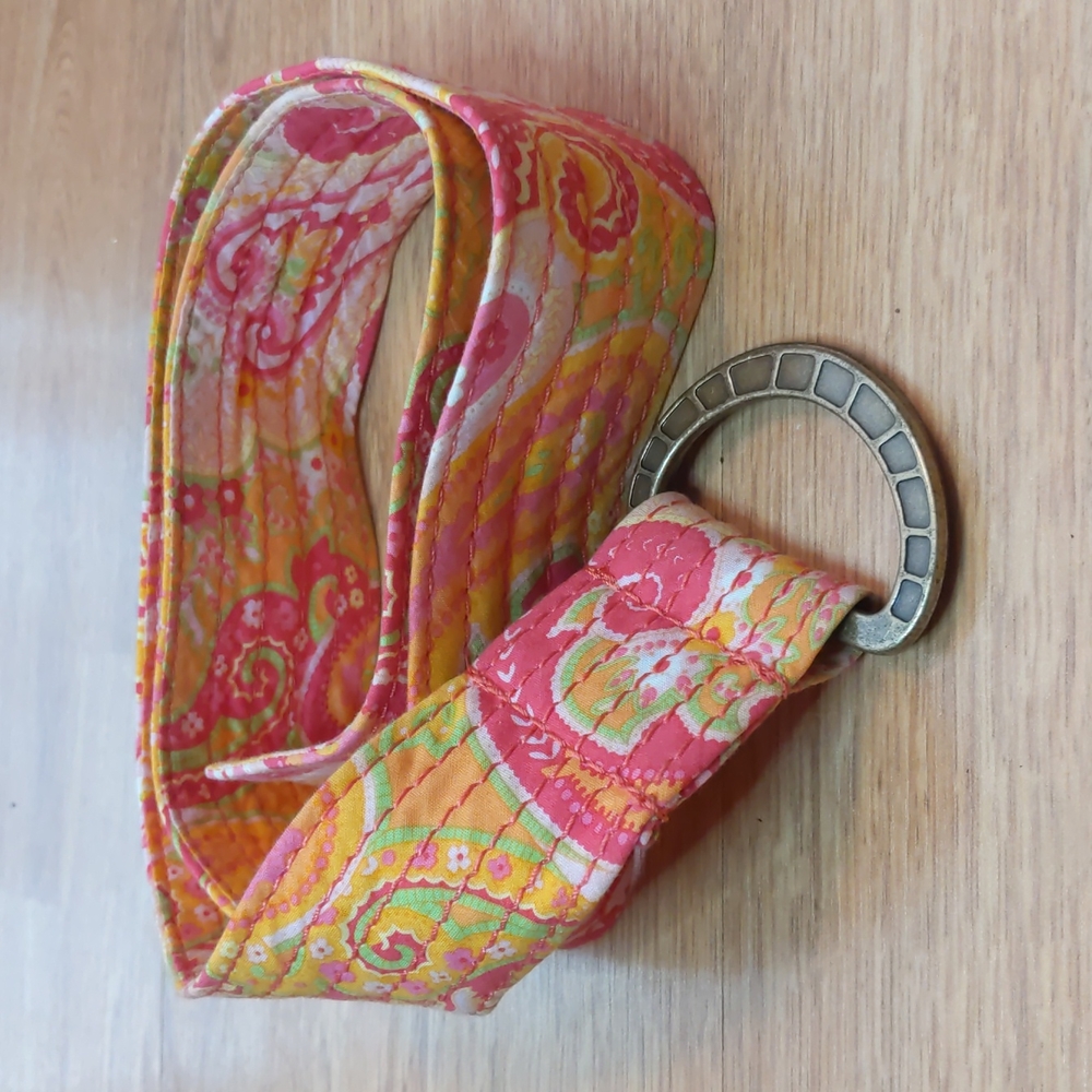 J. Crew paisley belt